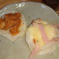 mikiha5's cooksnap of when they made 朝餅に◎ベーコンチーズ＆ねぎ味噌もち.