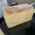 Ptown's cooksnap of when they made ♥HBで簡単♥全粒粉ふんわりミルク食パン.