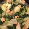 クック640YRR☆'s cooksnap of when they made 海老とチンゲンサイの中華炒め.