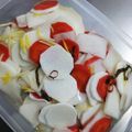 にゃんママ★'s cooksnap of when they made 蕪で紅白なます.