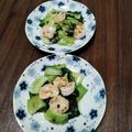 嵐の松潤が大好き♥️♥️'s cooksnap of when they made 青梗菜とエビの中華風炒め.