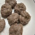 ヨッシ−のクッキー's cooksnap of when they made ミニハンバーグ【簡単レンジ】美味♪.