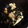 ♬あじさいのレシピ♬'s cooksnap of when they made レンジで1分！ワカメと油揚げの甘辛☆弁当.