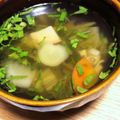 kinako10's cooksnap of when they made 七草汁.