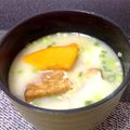 ハント☆'s cooksnap of when they made かぼちゃと厚揚げの酒粕汁(味噌汁).