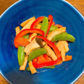 はっぷるぽっぱー's cooksnap of when they made エリンギとパプリカのマヨぽん炒め.