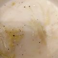ももpppp's cooksnap of when they made 白菜と長葱のミルクスープ.