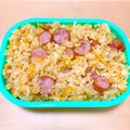 ステルトミチル's cooksnap of when they made ♡子供が大好きなウインナーと卵の焼き飯♡.