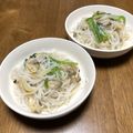 B_C_M's cooksnap of when they made 白滝と冷凍アサリのアッサリ煮(*^ー^).