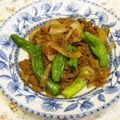 youtapapa's cooksnap of when they made シシトウ、玉ねぎと牛肉のオイスター炒め.