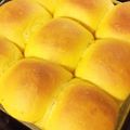 オインク's cooksnap of when they made ふわっふわ♬かぼちゃのちぎりパン♡.