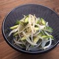 栗丸うさぎ's cooksnap of when they made サッパリ！モヤシとキュウリのおひたし.