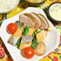 mmameco's cooksnap of when they made 簡単！塩鮭とほうれん草のミルフィーユ.
