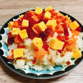のんべぇヒロ's cooksnap of when they made 簡単 余ったお刺身で海鮮ばらちらし♪.