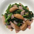 HappyYumi's cooksnap of when they made 超簡単♪ウィンナーとほうれん草のソテー☆.