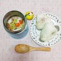 みかかめ's cooksnap of when they made 【スープジャー】押麦のクリームリゾット.