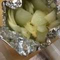 お願いひつじ's cooksnap of when they made 新タマ まるごと ホイル焼き.