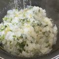ちゃぴゆき's cooksnap of when they made 炊飯器で簡単七草がゆ☆.
