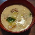 moeoke's cooksnap of when they made 腹ぺこ男子パクパク！豆乳坦々スープ☆.