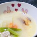 iwako0219's cooksnap of when they made 【とくしま郷土料理】雑煮（白みそ）.