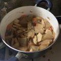 ⭐︎月姫⭐︎'s cooksnap of when they made 大根、にんじん、里芋と油揚げの煮物.