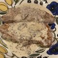 アサミエル's cooksnap of when they made ポークソテー【マスタードクリームソース】.