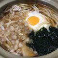 amileamila's cooksnap of when they made 10分で簡単鍋焼きうどん鍋.
