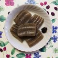 チェックのミニくま's cooksnap of when they made ギザギザ蒟蒻を、つけてみそかけてみそで♪.
