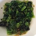 のの。's cooksnap of when they made ■小松菜のたっぷりごま味噌和え■.