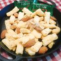 あゆまんま♪'s cooksnap of when they made ミックスナッツに☆ピーナッツ揚げin.