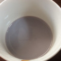 フランクフルトJr's cooksnap of when they made おせちの黒豆の煮汁と牛乳でラテ.