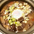 azbjbn's cooksnap of when they made リメイク）豚汁の残りで、絶品おじや♪.