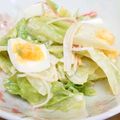 みぽぴぽ's cooksnap of when they made カニカマ入り 茹でキャベツのわさびサラダ.