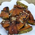 ささささ＆＊'s cooksnap of when they made 10分で美味しすぎ★簡単かぼちゃの甘酢♪.