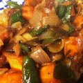 ニョニャなな's cooksnap of when they made 簡単！野菜たっぷり豚バラで揚げない酢豚！.