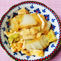 NAOばあさん's cooksnap of when they made 白菜と油揚げの炒め煮.