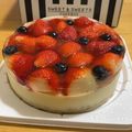 Nico2222's cooksnap of when they made クリスマスに簡単濃厚レアチーズケーキ.