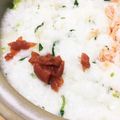 フジぽん's cooksnap of when they made ❃七草粥❅きのこと梅干し入り❃.