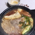 ろびりり's cooksnap of when they made カレーの残りで簡単☆ほかほかカレー鍋♪.