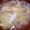 Ｕ子310's cooksnap of when they made 白菜と干し貝柱の絶品スープ.