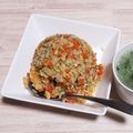 アクセル☆'s cooksnap of when they made 干し海老入り七草チャーハン.