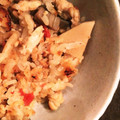 クックQ1UMSY☆'s cooksnap of when they made 残った筑前煮で炊き込みご飯.