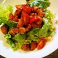 mummypig's cooksnap of when they made ☆ガーリックライス！鶏胸肉の甘辛のっけ丼.