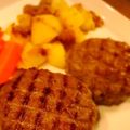 ⁂romoromo⁂'s cooksnap of when they made ビッグボーイ風の焼き目つき♪俵ハンバーグ.