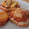 食べ過ぎ母's cooksnap of when they made ﾎｯﾄｹｰｷﾐｯｸｽで！簡単おかずパン☆.