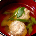 ばたみそーぱん☆'s cooksnap of when they made とうふでヾ(´∪｀♪ふんわり鰯のつみれ汁.