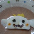 Nekozame's cooksnap of when they made 蒲鉾シナモン（キャラ弁用オカズ）.