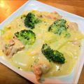 かしゅみん♡'s cooksnap of when they made 鶏もも肉と白菜のチーズクリーム煮♪.