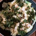 ねね子ママ's cooksnap of when they made ♪　きゃべつ 餅 ♪.