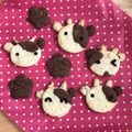 kokokuma's cooksnap of when they made お正月・お年賀に☆簡単牛・丑クッキー。.